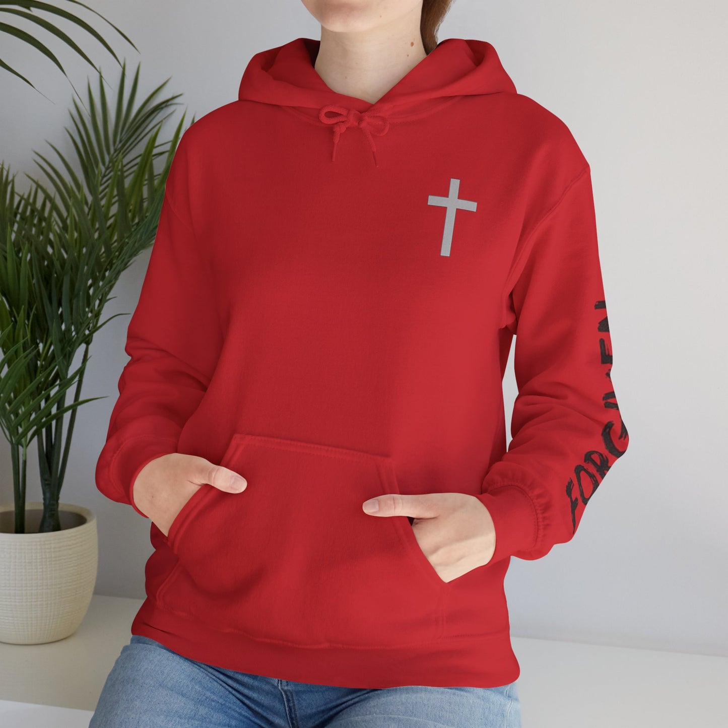 Forgiven Cross Hoodie