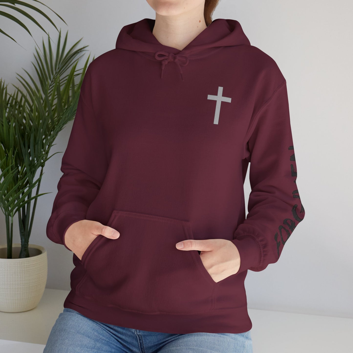 Forgiven Cross Hoodie